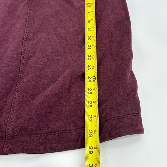 Lululemon Heathered Bordeaux Drama Purple Maroon That’s A Wrap Snap Jacket 6 - Picture 9 of 10